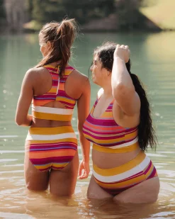 Online Colorblock Bottom Swim Bottoms