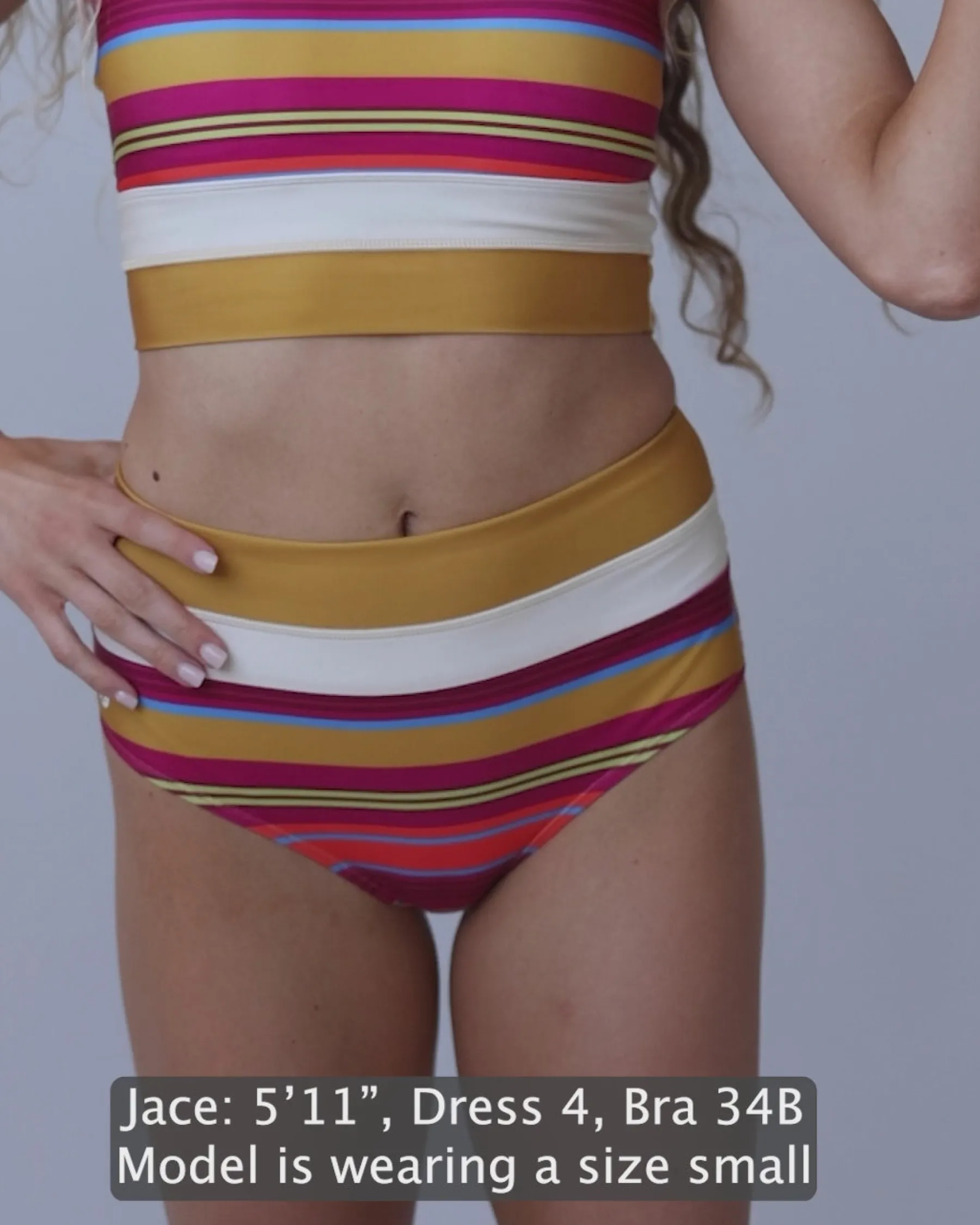 Online Colorblock Bottom Swim Bottoms