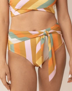 Hot Tied Up Bottom Swim Bottoms