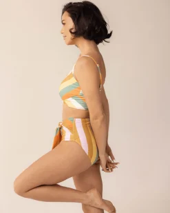 Hot Tied Up Bottom Swim Bottoms