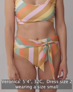 Hot Tied Up Bottom Swim Bottoms