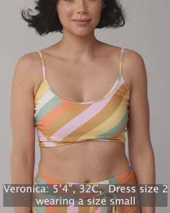 Clearance Tone Crop Swim Tops