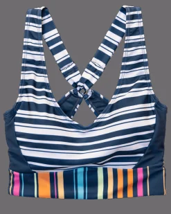 Hot Underwire V-Neck Crop Swim Tops