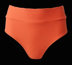 Outlet Textured Mid Rise Bottom Swim Bottoms