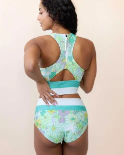 Outlet Colorblock Bottom Swim Bottoms