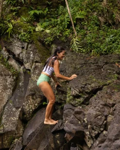 Discount Mid Rise Bottom Swim Bottoms