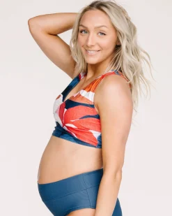 Discount Switch V Crop Swim Tops