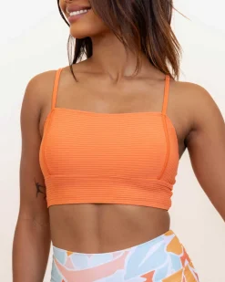 Sale Flat Rib Surf Crop Swim Tops